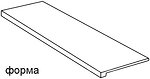 Фото Zeus Ceramica ступень с капиносом Chalet Beige прямая 34.5x89.8 (SZBXCH3RB)