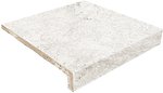 Фото Gresmanc ступень с капиносом Evolution Peldano Recto White Stone Anti-Slip 31x31.7