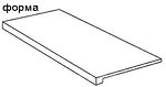 Фото Gresmanc ступень с капиносом Evolution Peldano Recto White Stone Anti-Slip 31.7x62.5