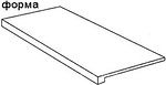 Фото Gresmanc ступень с капиносом Evolution Peldano Recto Grey Anti-Slip 31.7x62.5