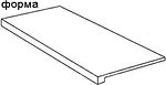 Фото Gresmanc ступень с капиносом Evolution Peldano Recto Beige Anti-Slip 31.7x62.5