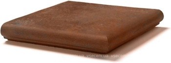 Фото Gres de Aragon ступень угловая с капиносом Antic Marron 33x33