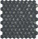 Фото Vidrepur мозаика Nordic Hexagon Dark Grey Matt 908D 31.5x31.5