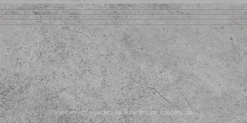 Фото Cerrad ступень Tacoma Engraved Stair Silver 29.7x59.7 (35266)