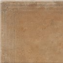 Фото Cerrad ступень угловая Piatto Engraved Stair Honey 30x30 (18709)