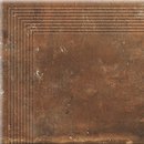 Фото Cerrad ступень угловая Piatto Engraved Stair Red 30x30 (17566)