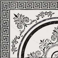 Фото Click Ceramica плитка напольная Estatuario Roseton 45x45