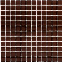 Фото AquaMo мозаика Monocolor Dark Brown 31.7x31.7 (MK25107)