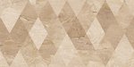 Фото Golden Tile декор Marmo Milano Rhombus бежевый 30x60 (8M1061)