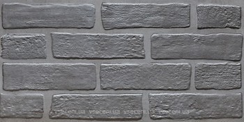 Фото Stargres плитка настенная Brick Land Antracite 30x60