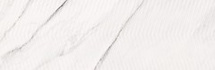 Фото Opoczno плитка настенная Carrara Chic Chevron White Structure Glossy 29x89