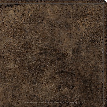 Фото Cersanit ступень угловая с капиносом Lukas Kapinos Corner Brown 31.3x31.3