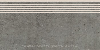 Фото Cersanit ступень Highbrook Steptread Dark Grey 29.8x59.8 (TDZZ1254226191)