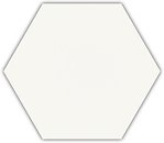 Фото Ceramika Paradyz плитка Shiny Lines Bianco Heksagon 17.1x19.8
