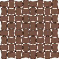 Фото Ceramika Paradyz мозаика Modernizm Mozaika Prasowana Brown 30.9x30.9