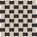 Фото Ceramika Paradyz мозаика Modernizm Mozaika Prasowana Nero Mix C 30.9x30.9
