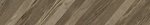 Фото Golden Tile плитка Terragres Wood Chevron коричневая Right 15x90 (9L7170)