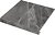 Фото Zeus Ceramica ступень угловая с капиносом Kalakito Black левая 30x34.5 (SZRXKA9BRC1)