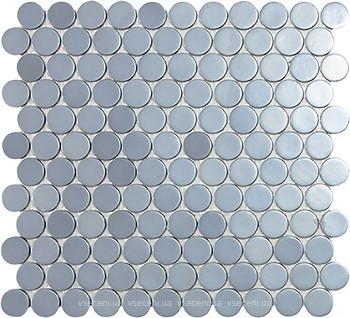 Фото Vidrepur мозаика Circle 253C Aluminio 30.1x31.3
