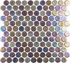 Фото Vidrepur мозаика Circle 556C Deep 30.1x31.3