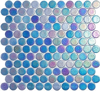 Фото Vidrepur мозаика Circle 555C Sapphire 30.1x31.3