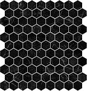 Фото Vidrepur мозаика Supreme Hex Marquina 31.5x31.5