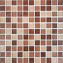 Фото Kotto Ceramica мозаика GM 8007 C3 Brown Dark/Brown Gold/Brown Brocade 30x30