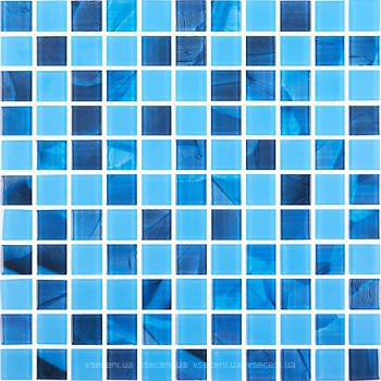 Фото Kotto Ceramica мозаика GMP 0425017 C2 Print 19/Blue D Mat 30x30