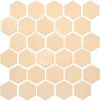 Фото Kotto Ceramica мозаика Hexagon H 6007 Bisque 29.5x29.5