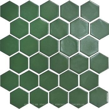 Фото Kotto Ceramica мозаика Hexagon H 6010 Forestgreen 29.5x29.5
