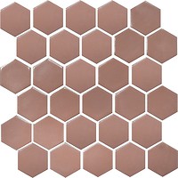 Фото Kotto Ceramica мозаика Hexagon H 6011 Hot Pink 29.5x29.5