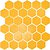 Фото Kotto Ceramica мозаика Hexagon H 6025 Dark Yellow 29.5x29.5