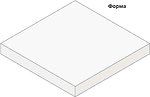 Фото Atlas Concorde ступень угловая с капиносом Marvel Pro Scalino Angolare Grey Fleury 33x33