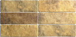 Фото Equipe Ceramicas плитка настенная Artisan Gold 6.5x20