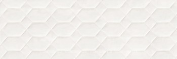 Фото Ragno ceramica плитка настенная Resina Bee 3D Struttura Bianco Rettificato 40x120 (R79M)