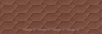 Фото Ragno ceramica плитка настенная Resina Bee 3D Struttura Terracotta Rettificato 40x120 (R79S)