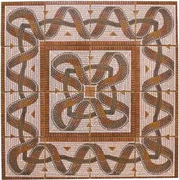 Фото Gresmanc декор-панно Quijote Roseton Mosaico 99.5x99.5 (комплект 16 шт)