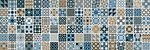 Фото Newker плитка мозаичная Gala Mosaico Cube Blue 20x60