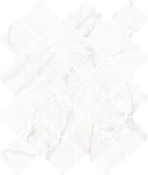 Фото Nowa Gala мозаика Frost White Mozaika Arabeska FW 01 Poler 29x35