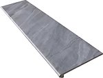Фото Gres de Aragon ступень с капиносом Tibet Antracita 33x119.7