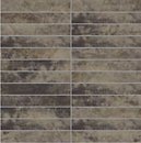 Фото La Fenice мозаика Oxydum Mosaico Su Rete Rust 30x30 (Tozz. 2.5x15)