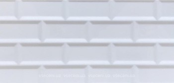 Фото Casa Ceramica плитка настенная Metropole 5338-L White Glossy 30x60
