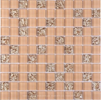 Фото Kotto Ceramica мозаика GM 8003 C2 Beige Gold S1/Beige White 30x30