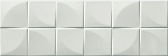 Фото Ceramika Color декор Structury 3D Quadra Grey 25x75