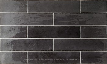 Фото Equipe Ceramicas плитка настенная Tribeca Basalt 6x24.6 (26874)