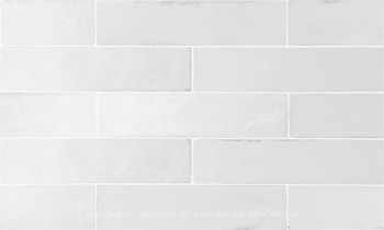 Фото Equipe Ceramicas плитка настенная Tribeca Gypsum White 6x24.6 (26871)