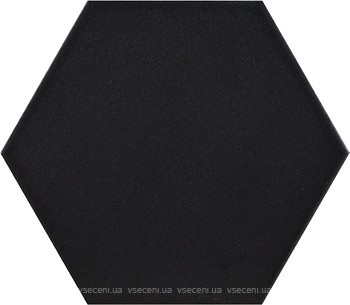 Фото Pamesa плитка Mayfair Hexagonos Negro Compacglass 19.8x22.8