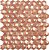 Фото Vidrepur мозаика Magic Hex 48 D Copper 35x35