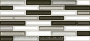 Фото Inter Cerama плитка мозаичная Vitro серая 23x50 (2350220072)
