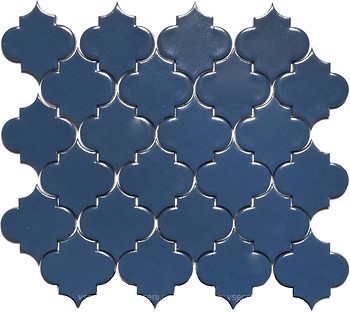 Фото Kotto Ceramica мозаика Arabeska A 6008 Steel Blue 27x30